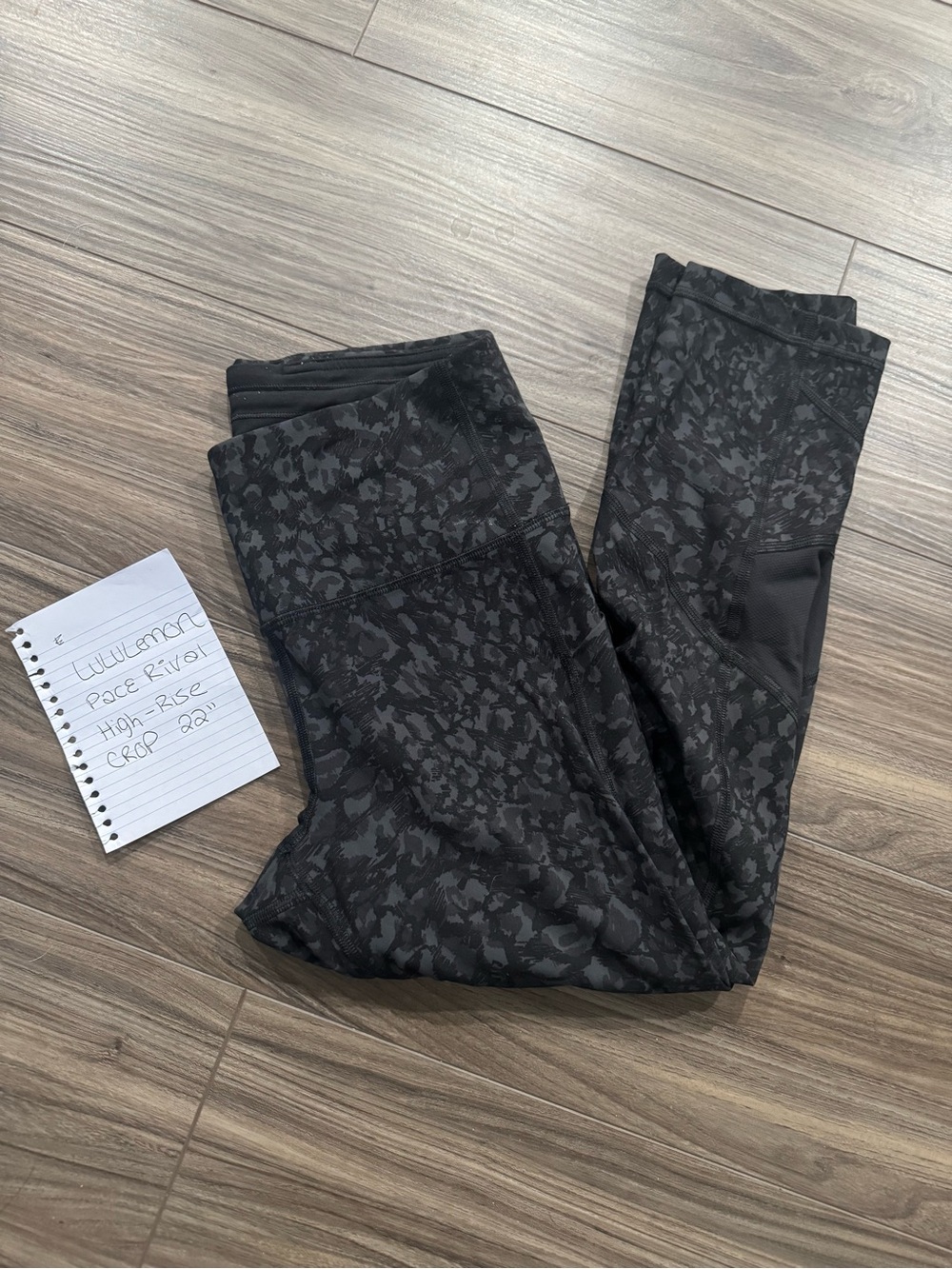 Lululemon Pace Rival High-Rise Crop